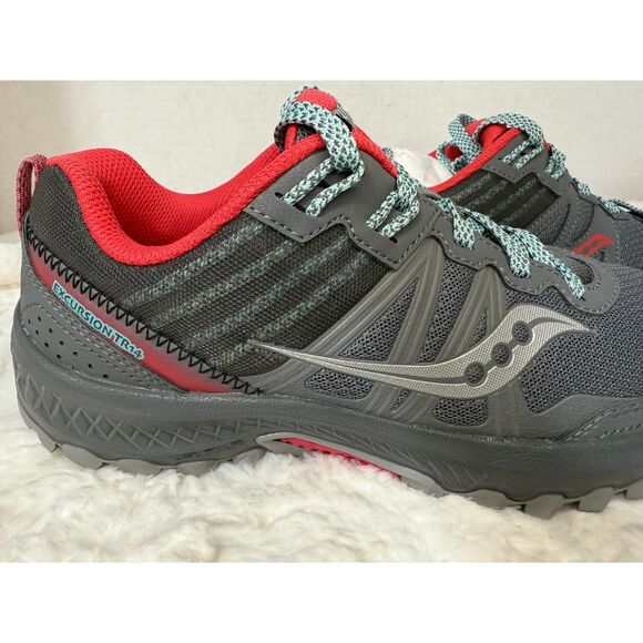 Saucony Women's Excursion TR14 Trail Running Shoe Gray Size 8Wide - Picture 10 of 10
